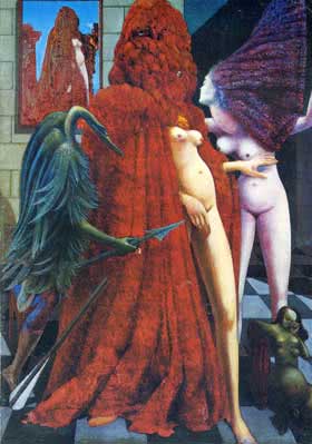 max ernst the robing of the bride 1940 280x