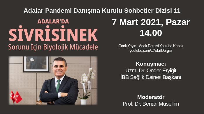 Canlı Yayın - Adalar'da Sivrisinek Sorunu İçin Biyolojik Mücadele - Adalı Dergisi Youtube Kanalı
