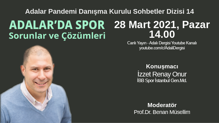 Canlı Yayın - Adalar'da Spor - Sorunlar ve Çözümleri - Adalı Dergisi Youtube Kanalı