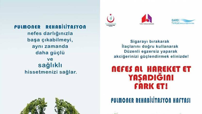 Pulmoner Rehabilitasyon Haftası: 12-18 Mart 2017