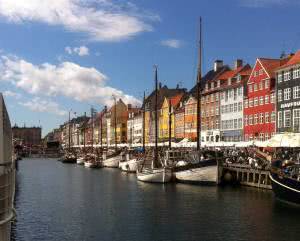 Nyhvan (eski liman) Kopenhag