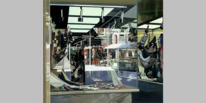Richard Estes - Clothing Store - 1976