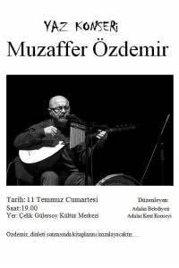 Konser - Muzaffer Özdemir 11 Te