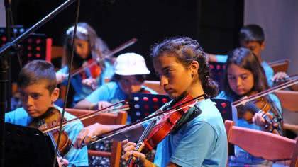 Adalar Çocuk Orkestrası Sığacık Müzik Kampı