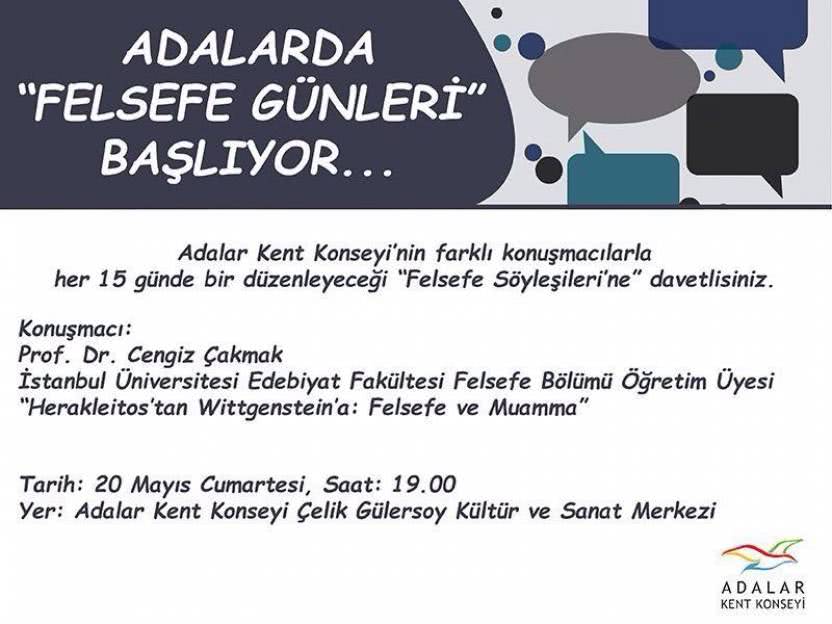 Adalar’da Felsefe Günleri