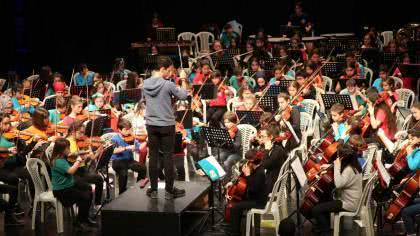 Adalar Çocuk Orkestrası, büyük orkestra ile büyük konserlerde