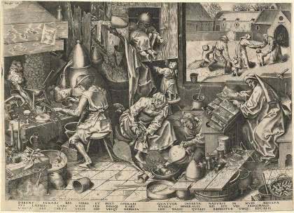 Simyacı - Bruegel