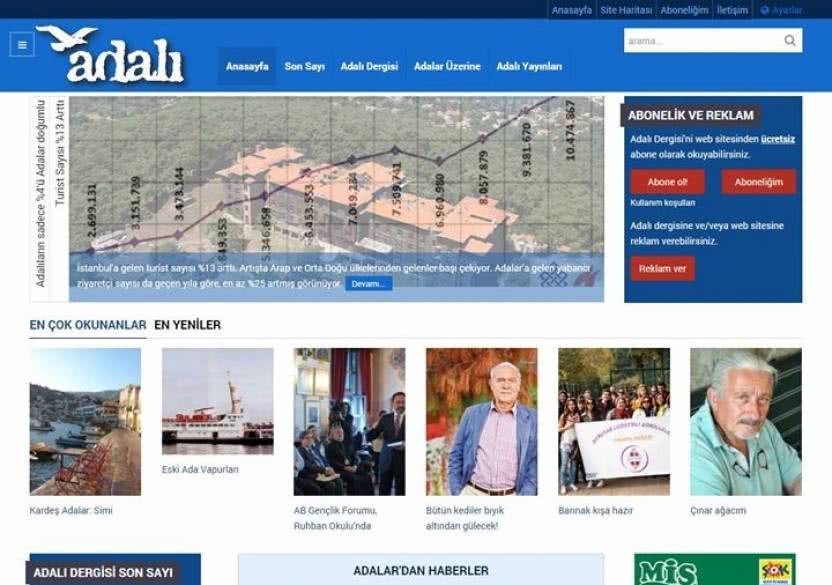 Adalı Dergisi yeni formatıyla 