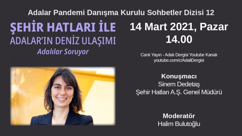 Canlı Yayın - Şehir Hatları ile Adalar&#039;ın Deniz Ulaşımı