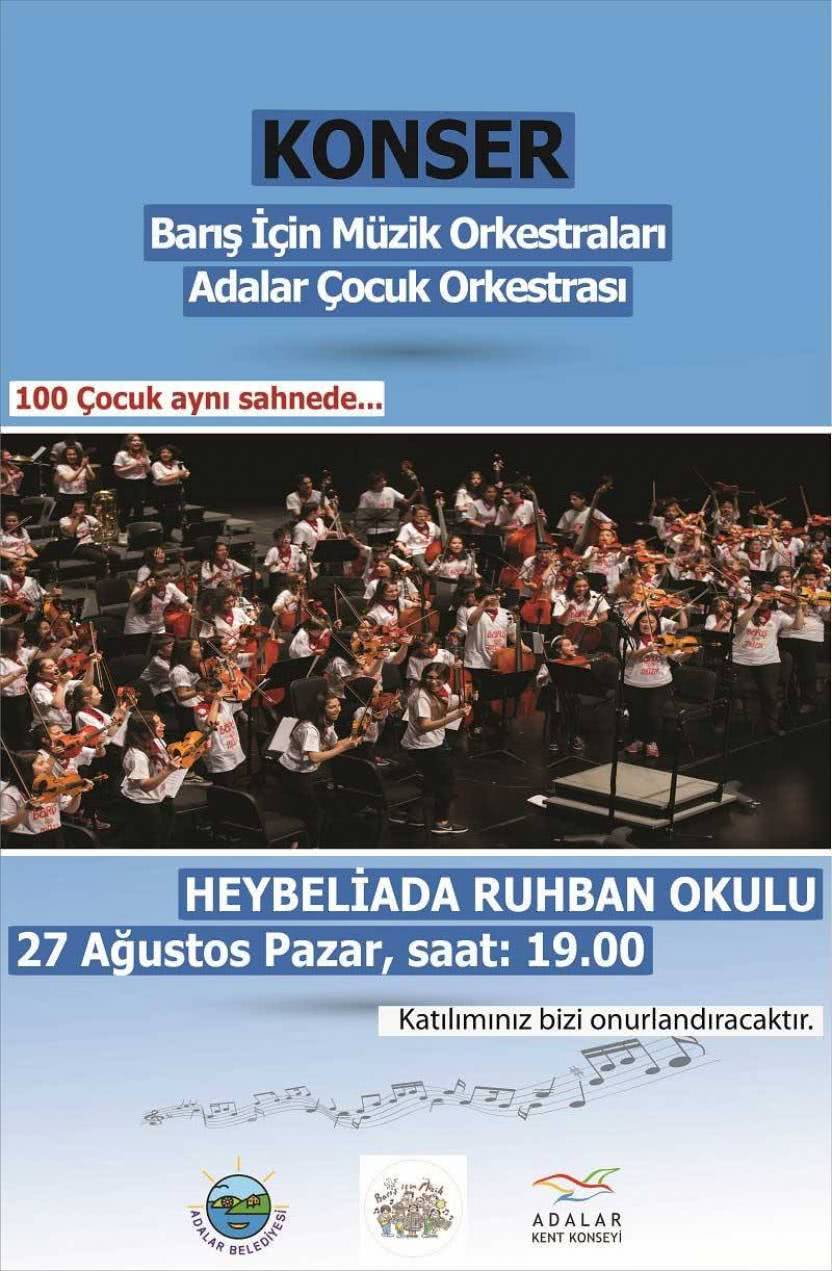 Heybeliada Ruhban Okulu’nda 100 Çocuk Aynı Sahnede - Adalı Dergisi