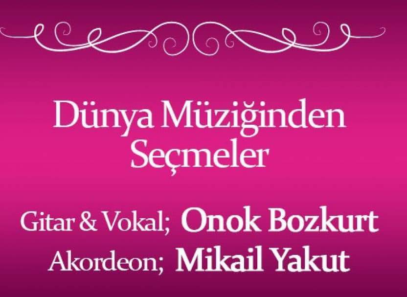 Konser - Dünya Müziğinden Seçmeler &quot;MİKONOK&quot;