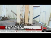 CNN Türk kanalında yayınlanan Sürgün Kayıkları sergisi haberi (18 Temmuz 2017)