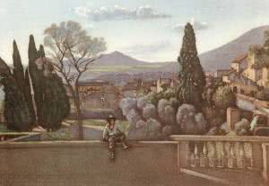 Corot - Villa d’Este bahçeleri