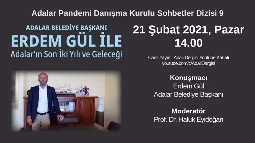 Canlı Yayın - Erdem Gül ile Adalar&#039;ın Son İki Yılı ve Geleceği