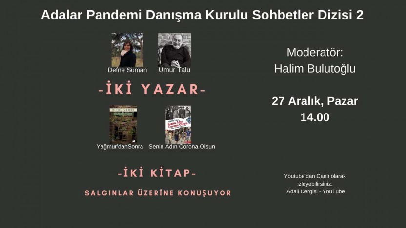 Canlı Yayın - İki Yazar, İki Kitap ve Geçmişten Geleceğe Salgınlar